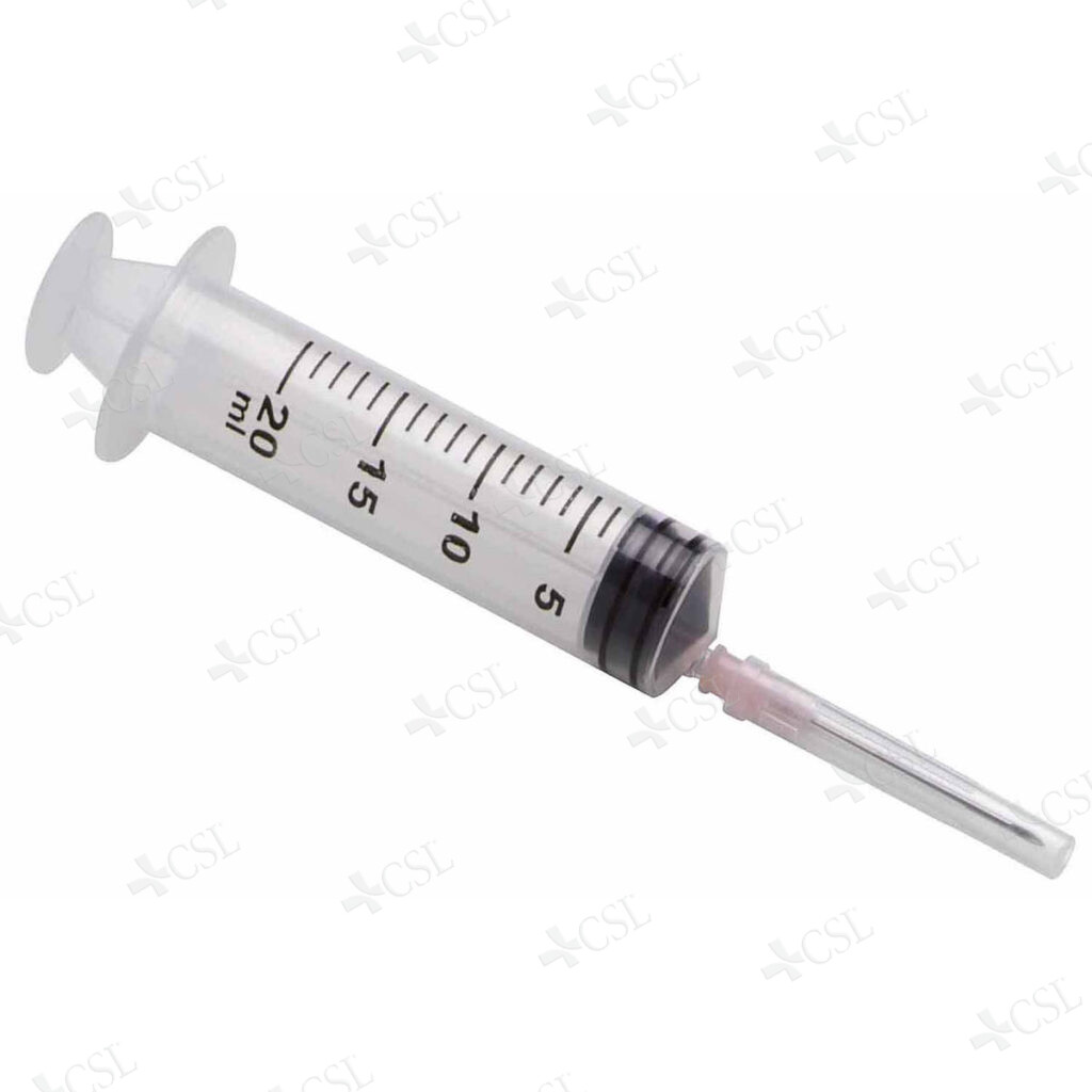 SIRINGA STERILE FARMAC ZABBAN  DA 20 ML AGO 21 G ECCENTRICO  CF 50 PZ