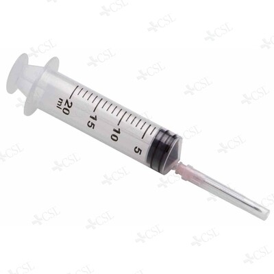 SIRINGA STERILE FARMAC ZABBAN  DA 20 ML AGO 21 G ECCENTRICO  CF 50 PZ