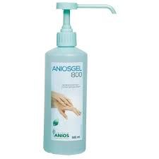 GEL DISINFETTANTE IDROALCOLICO ANIOSGEL 800 CON EROGATORE 500ML