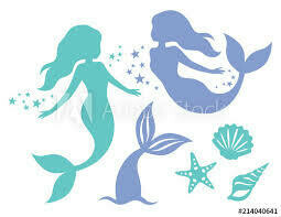 Mermaids, Sea Creatures, Shells