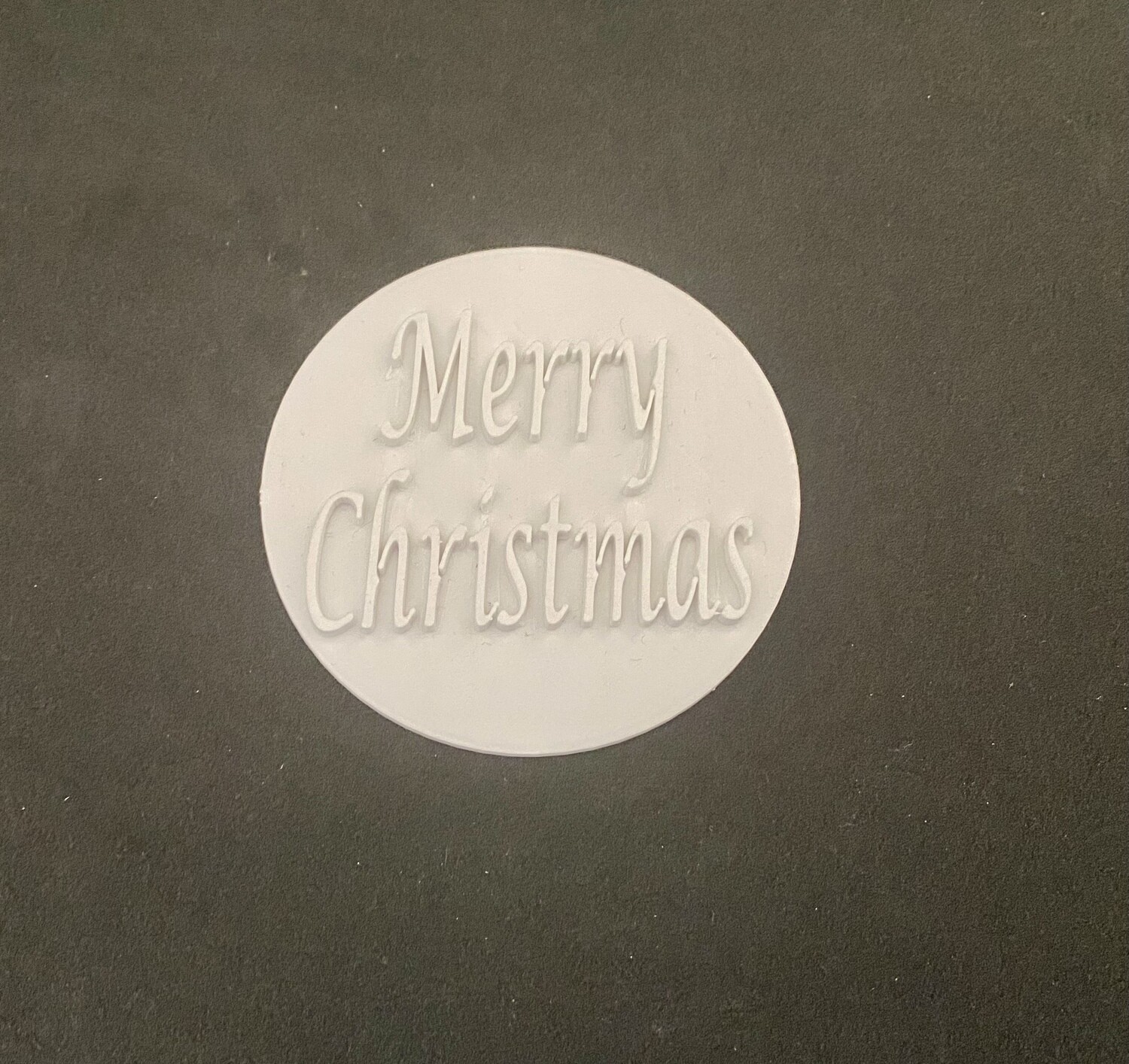 Merry Christmas- fancy Stamp