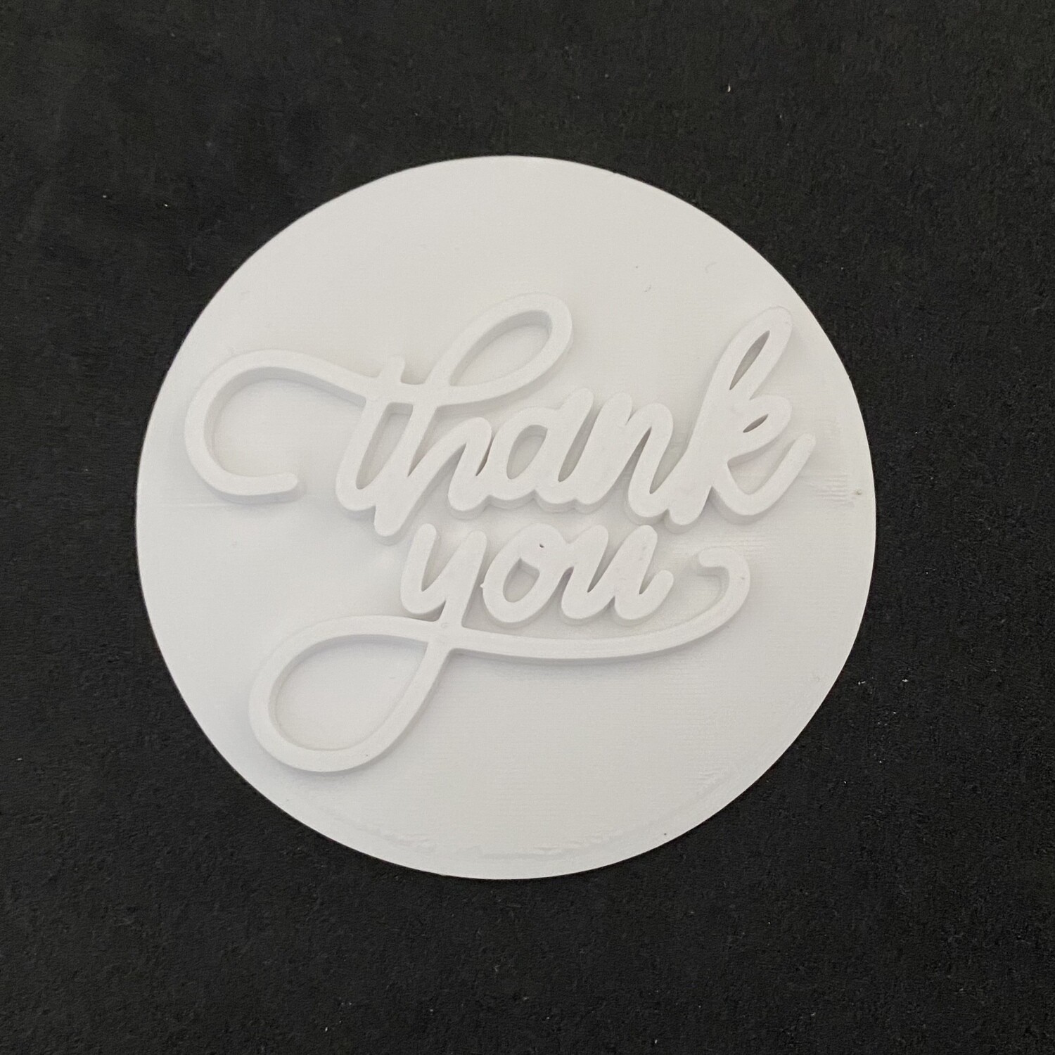 Thank you - fancy Stamp only