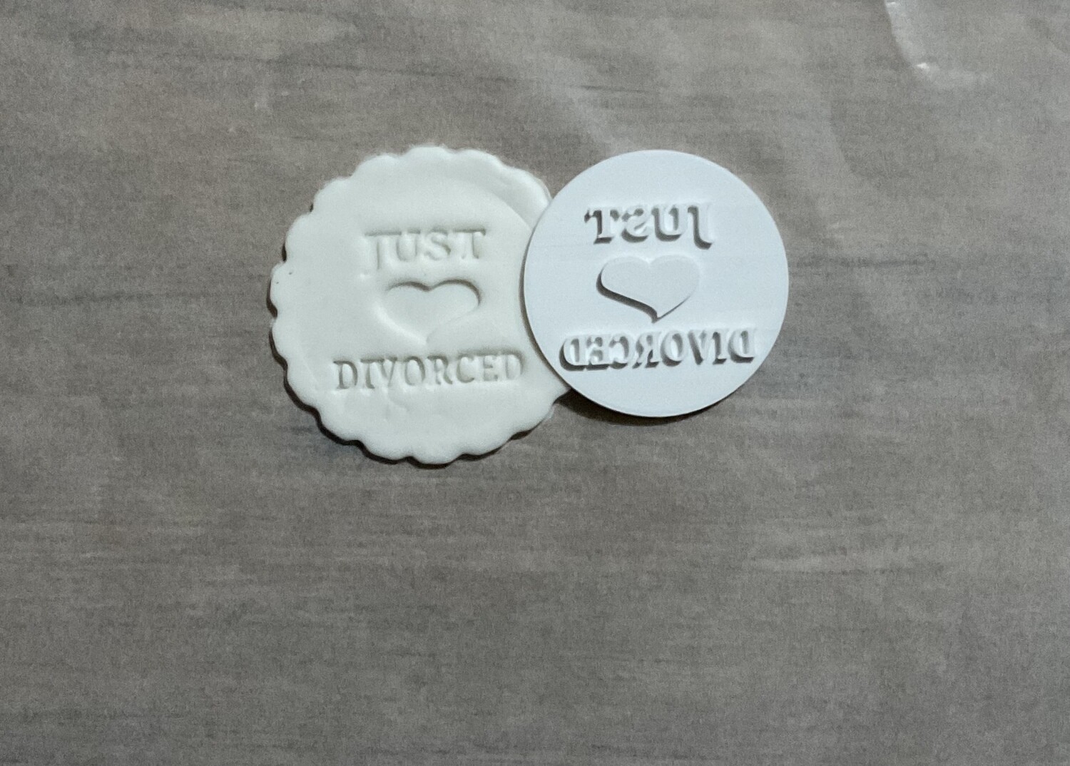 Just divorced