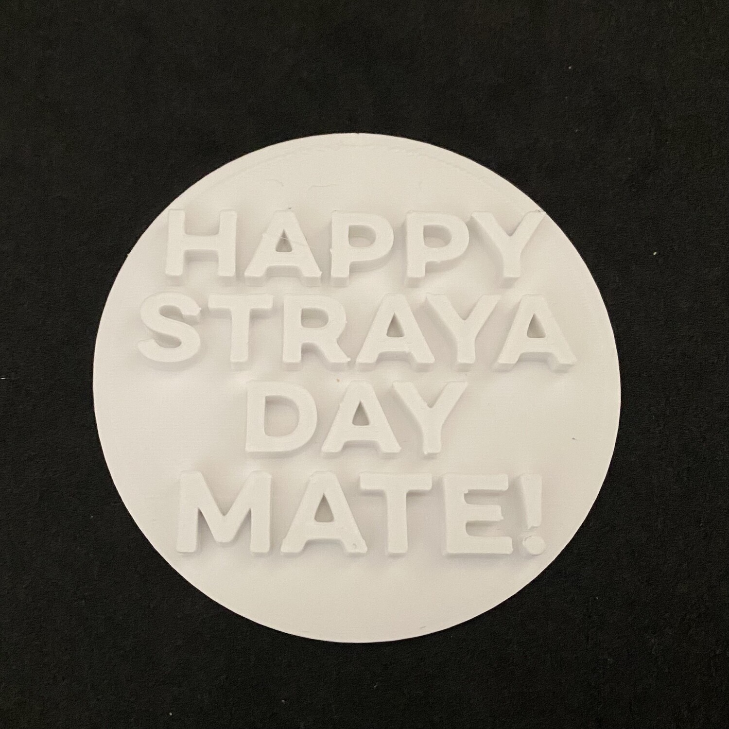 Happy Straya Day Mate - STAMP