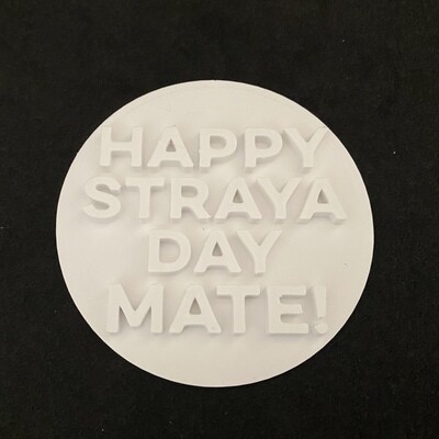 Happy Straya Day Mate - STAMP