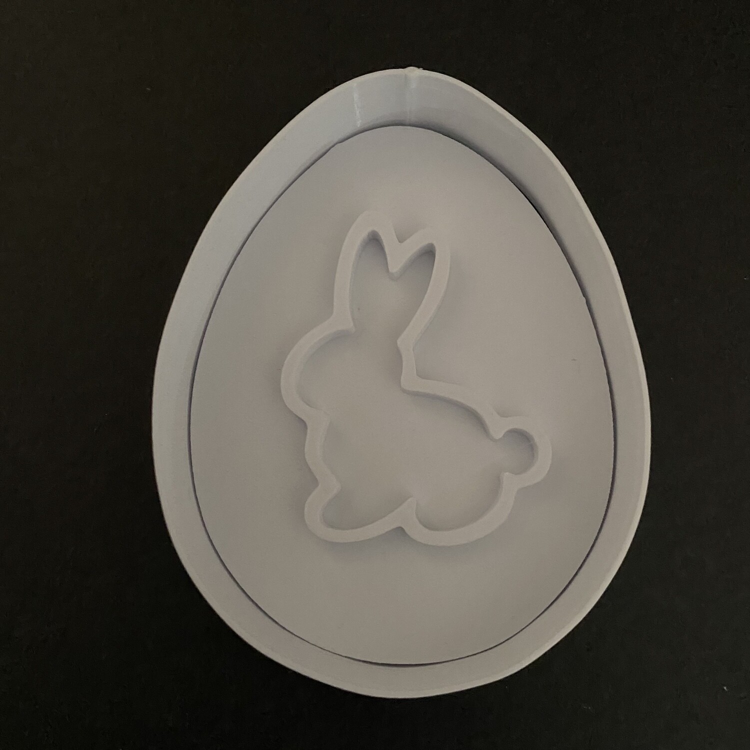 Bunny on egg