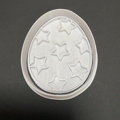 Egg with stars