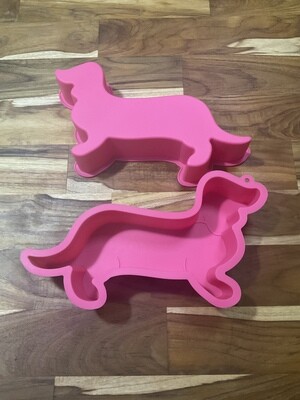 Sausage Dog Silicone Cake Mould