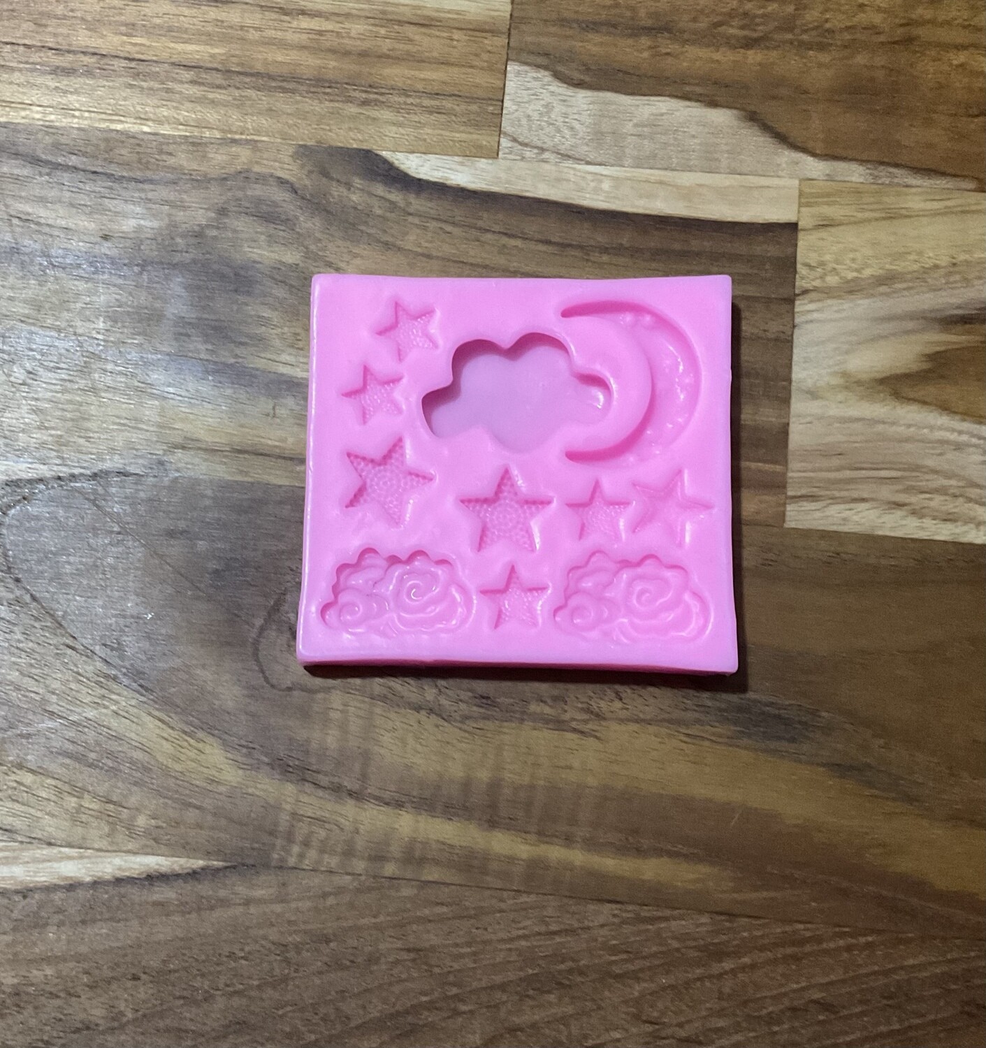 Cloud moon and stars Silicone Mould