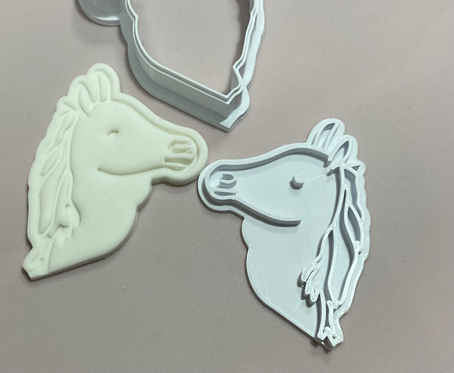 Horses head and mane
