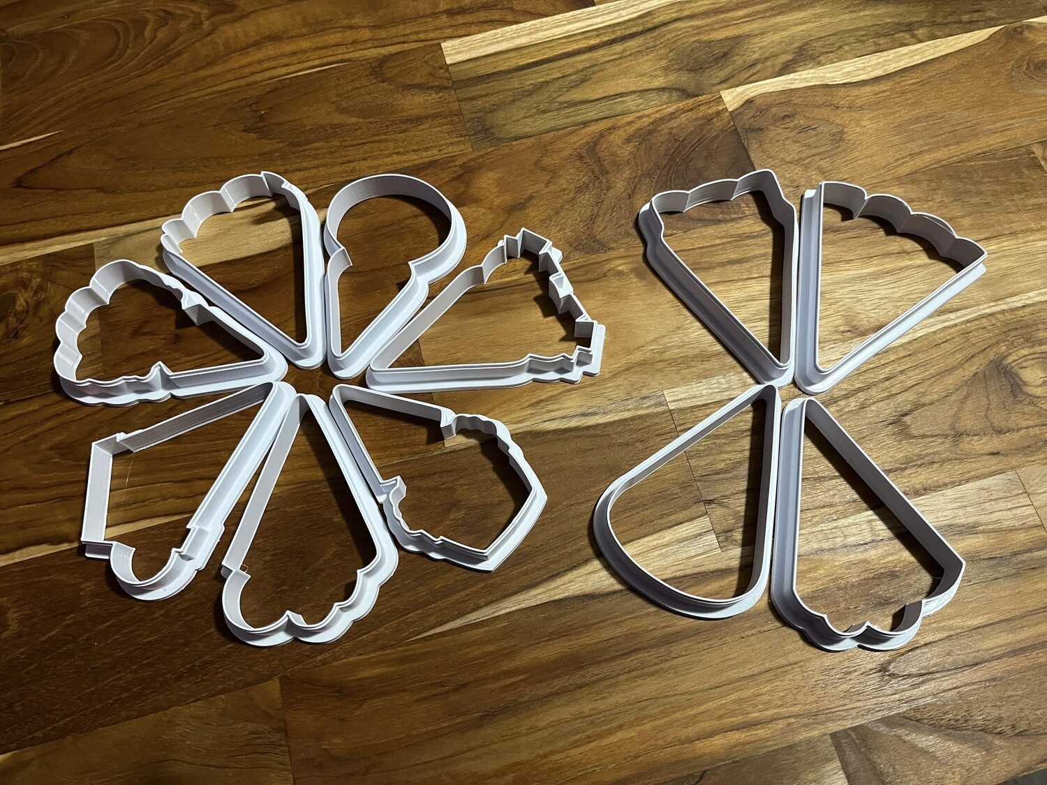 Pie pieces cookie cutter set 11pce