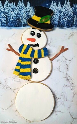 Multi piece Frosty the Snowman large