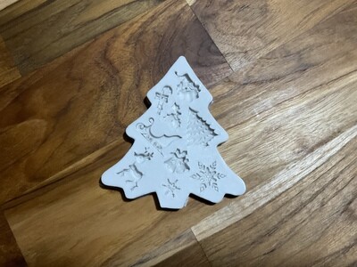 Christmas tree decorations silicone mould