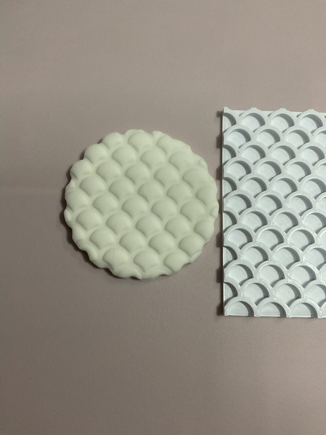 Fish Scales -textured stamp