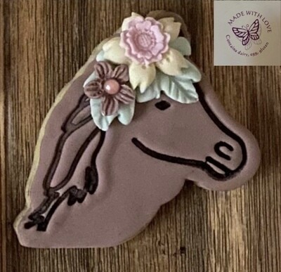 Horses head and mane