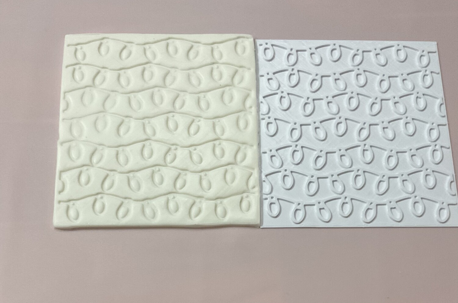 Christmas lights stamp