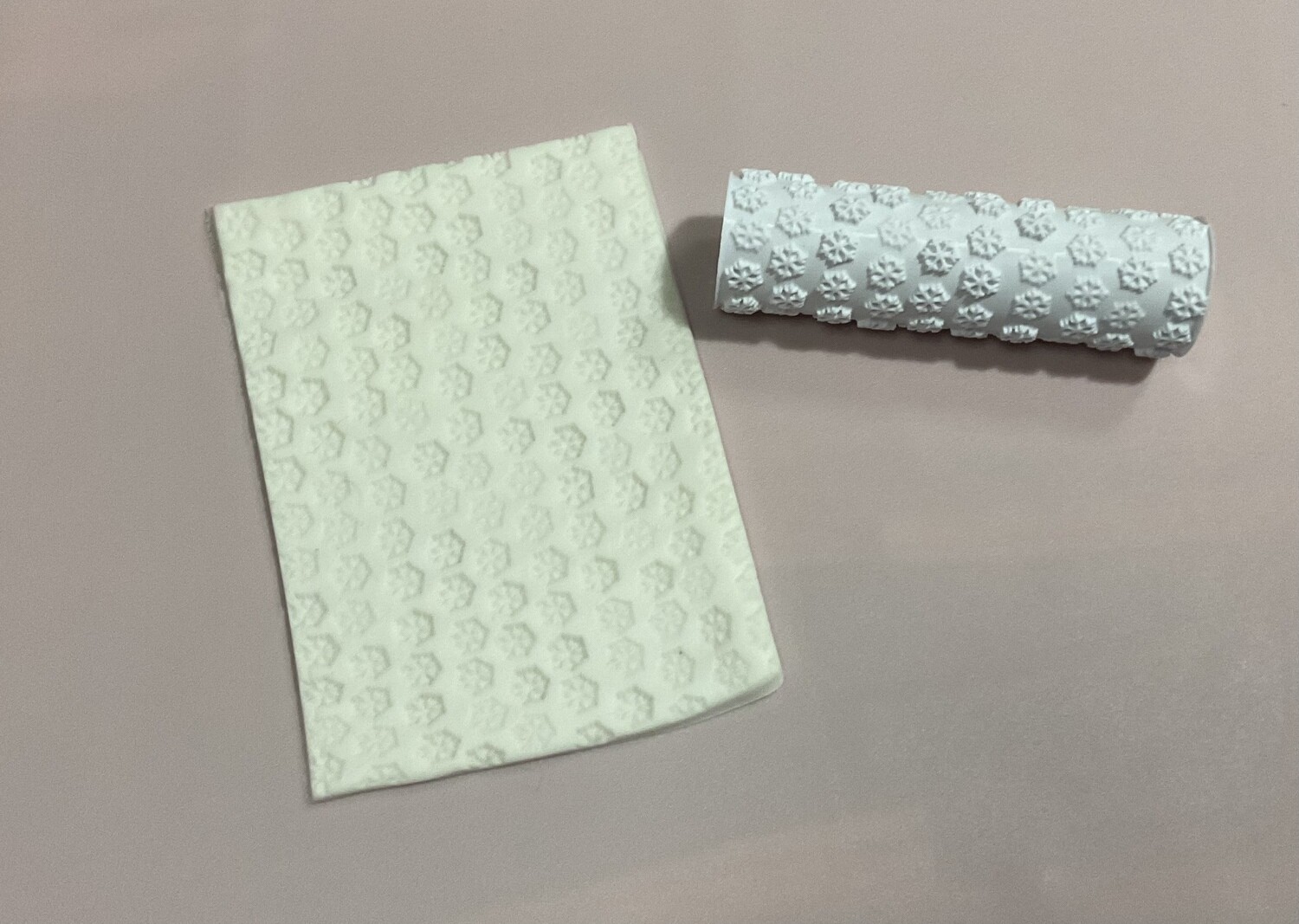 Snowflakes Textured Roller