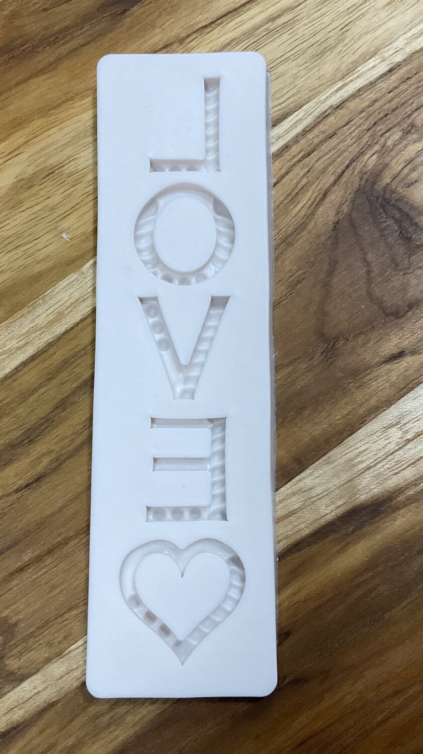 Love silicone mould