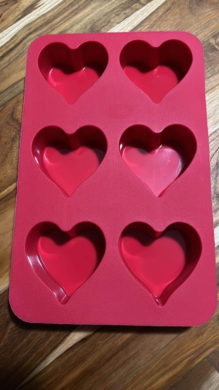 Love hearts Silicone cupcake mould