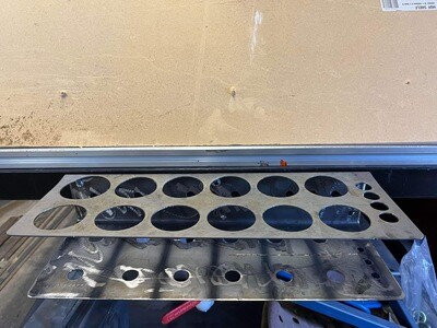 Caulking tube storage rack