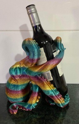 Octopus wine bottle holder