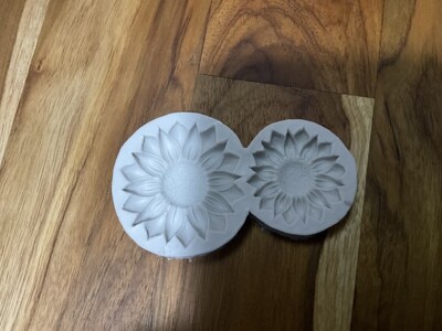 Sunflowers silicone mould