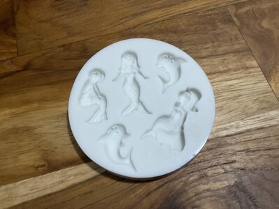Mermaids &amp; Dolphin silicone moulds