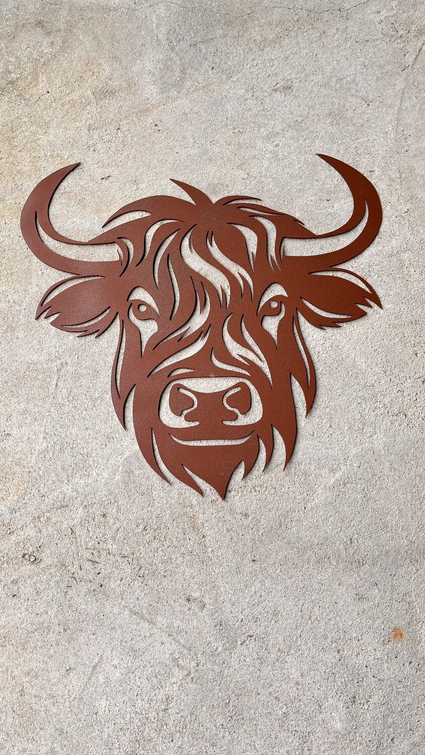 Highland Cow wall art