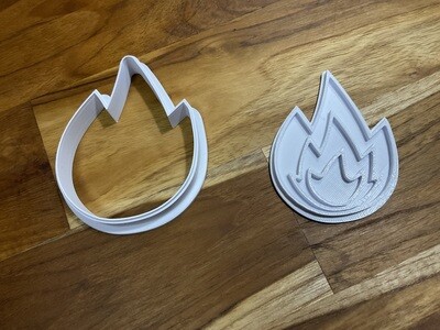 Flames stamp and cutter