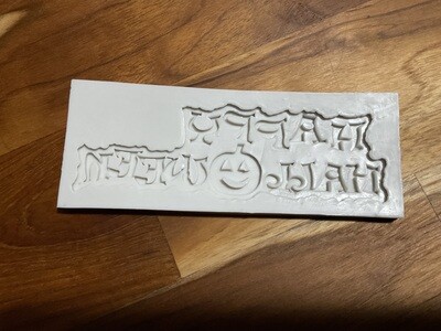 Happy Halloween Silicone mould