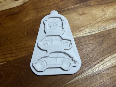 Kombi mini beetle silicone mould