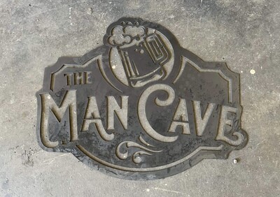 The Man Cave cnc plasma cut