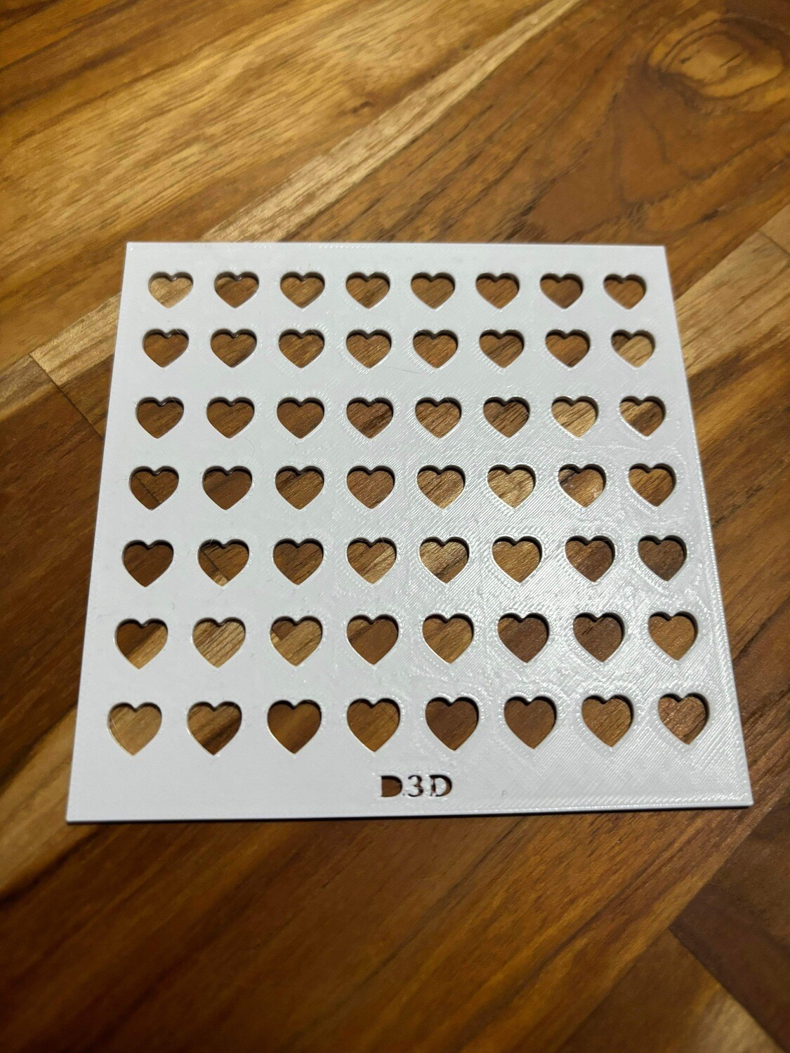 Heart stencil