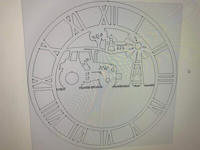 Custom clock