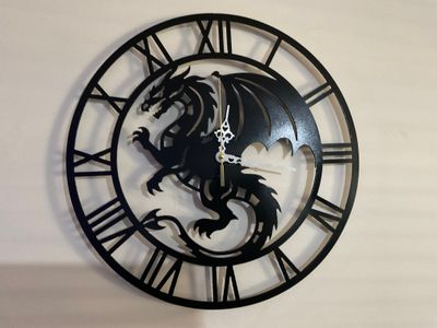 Dragon clock 38cm