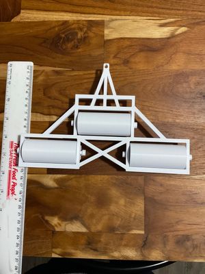 Roller 3 gang toy farm implement