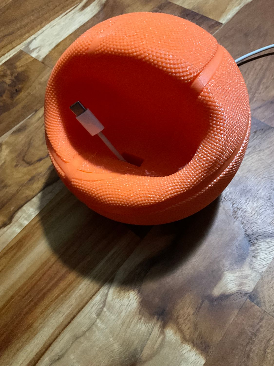 Basketball phone holder