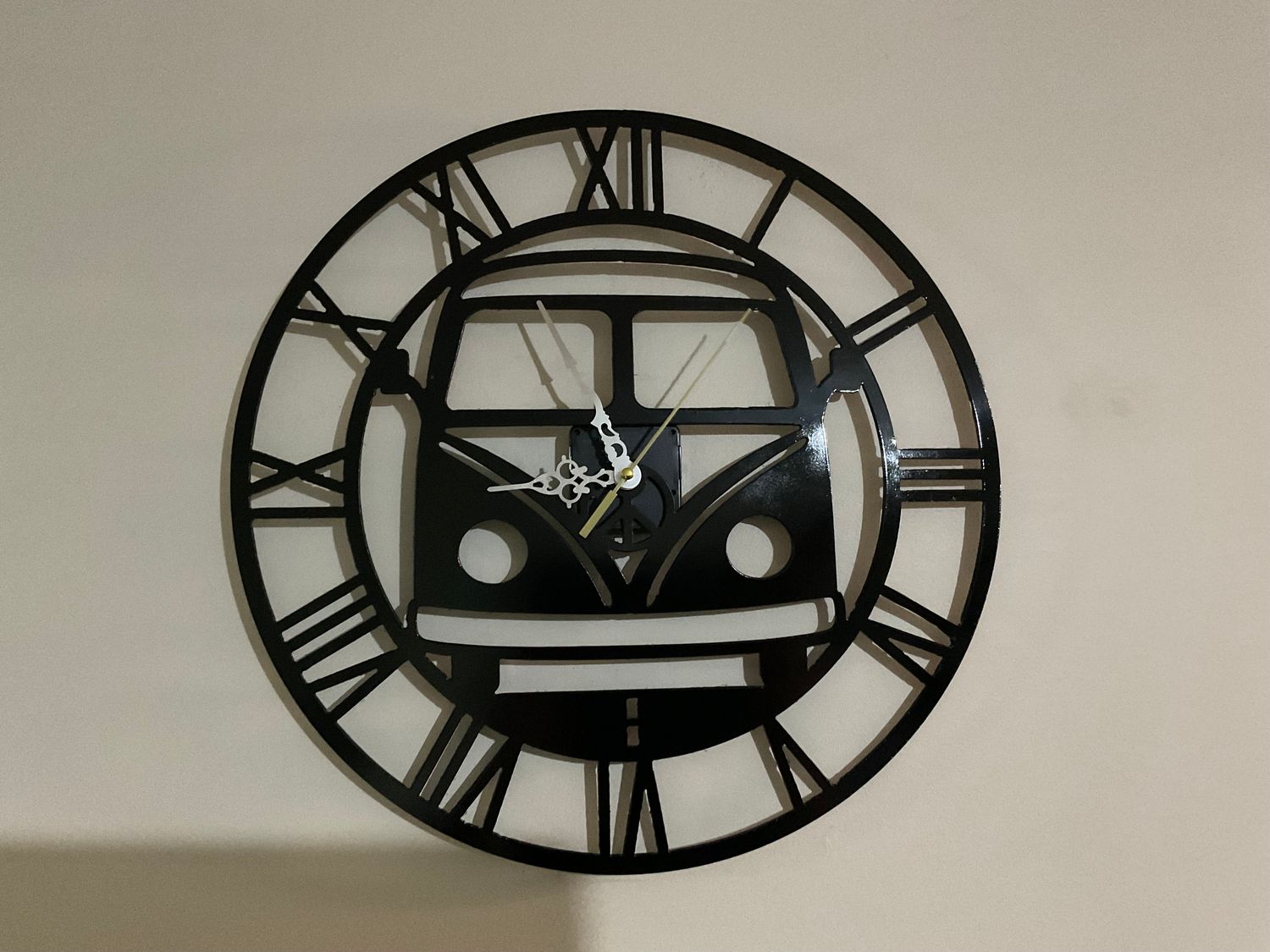 Kombi Clock cnc plasma cut