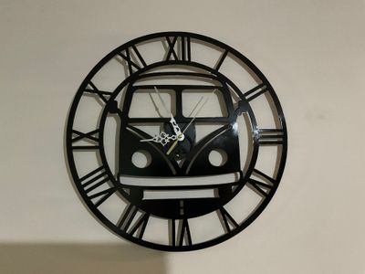 Kombi Clock cnc plasma cut