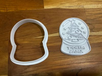 Snow Dome Merry Xmas