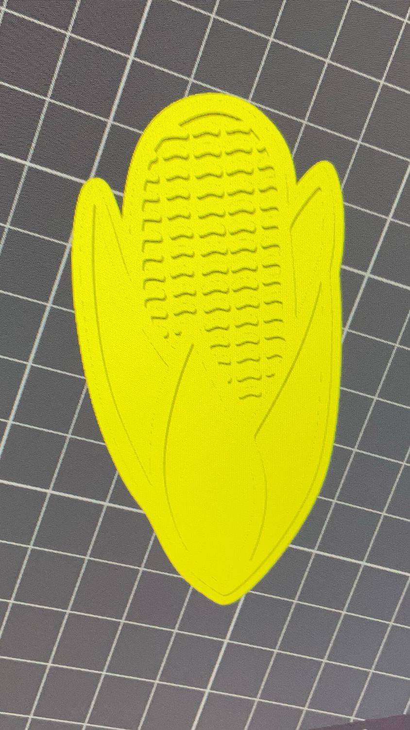 Corn Cookie cutter and Embosser