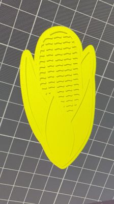 Corn Cookie cutter and Embosser
