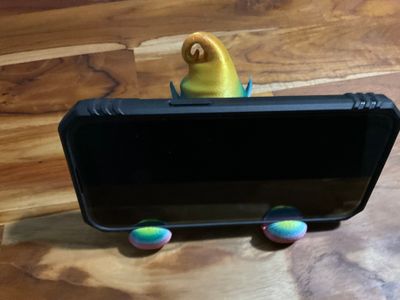 Gnome phone holder