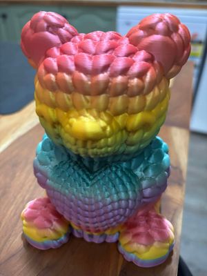 Love Heart Bear with hidden storage