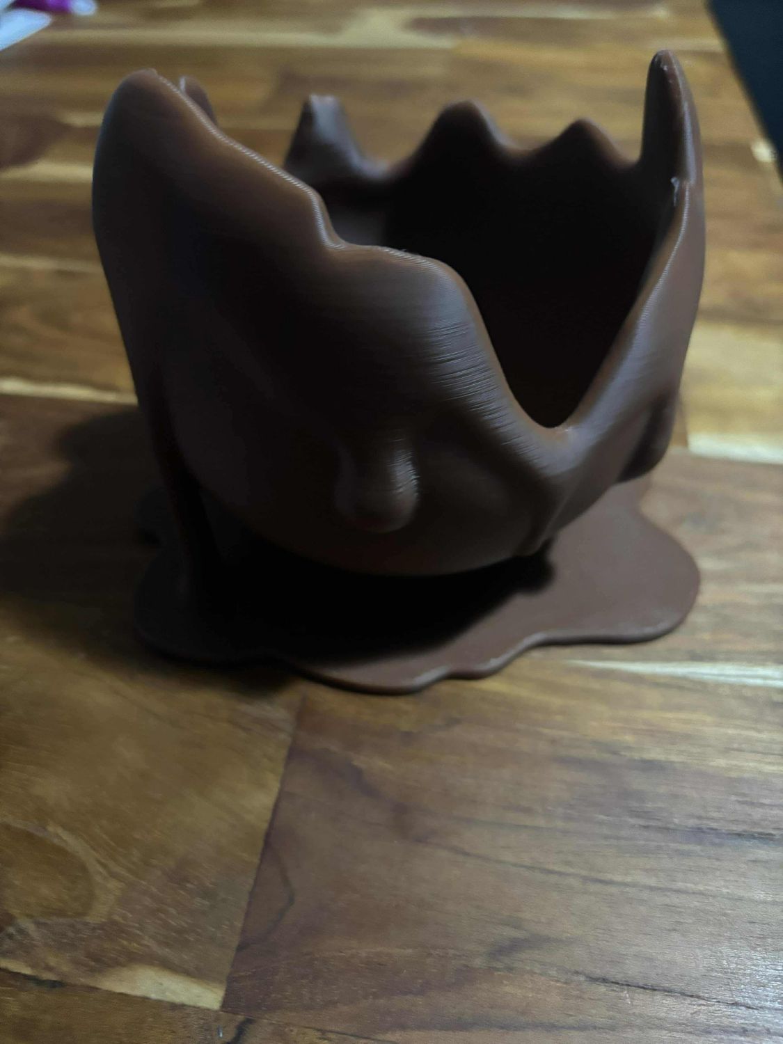 Easter Egg Bowl melted chocolate style