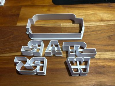 Star Wars logo multi cutters