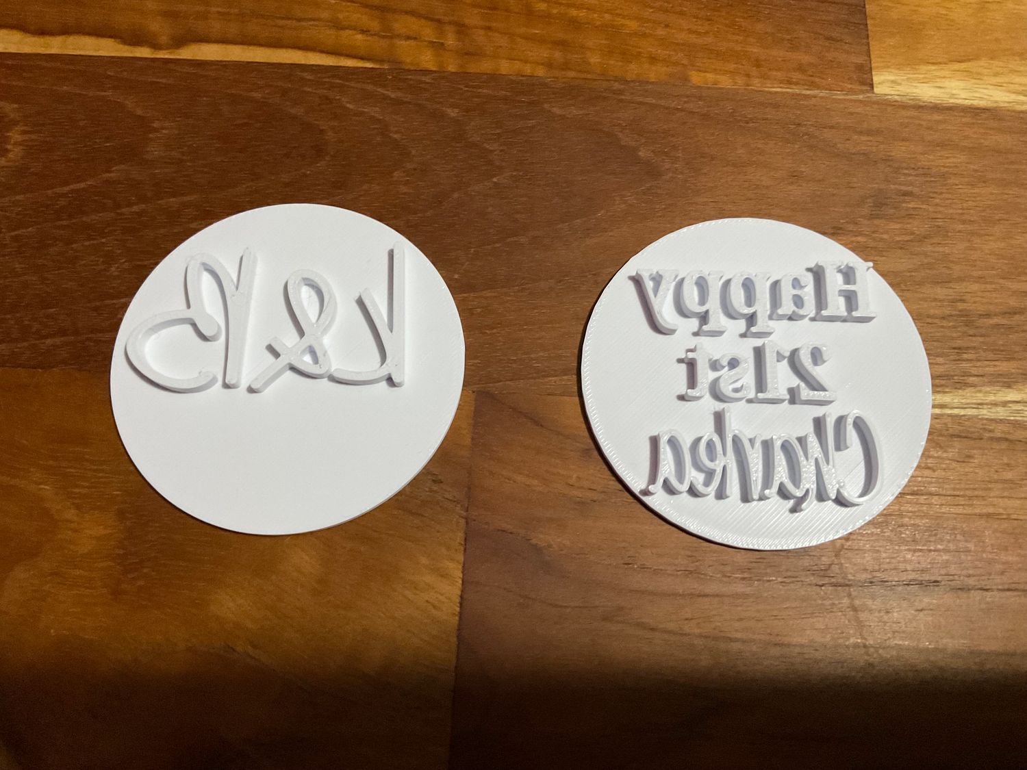 Lea custom stamps