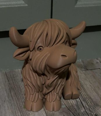 Highland Cow large 3d Model