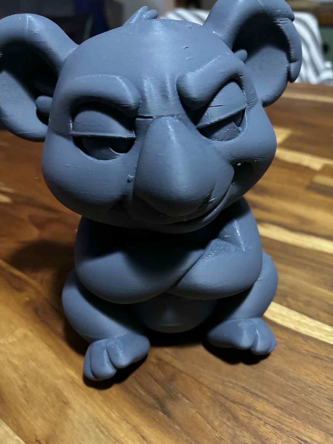 Cranky Koala Gnome statue