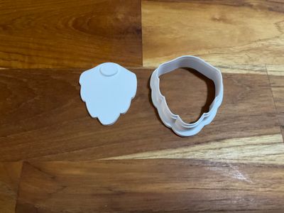 Gnome Beard stamp and cutter Gnome Beard stamp and cutter